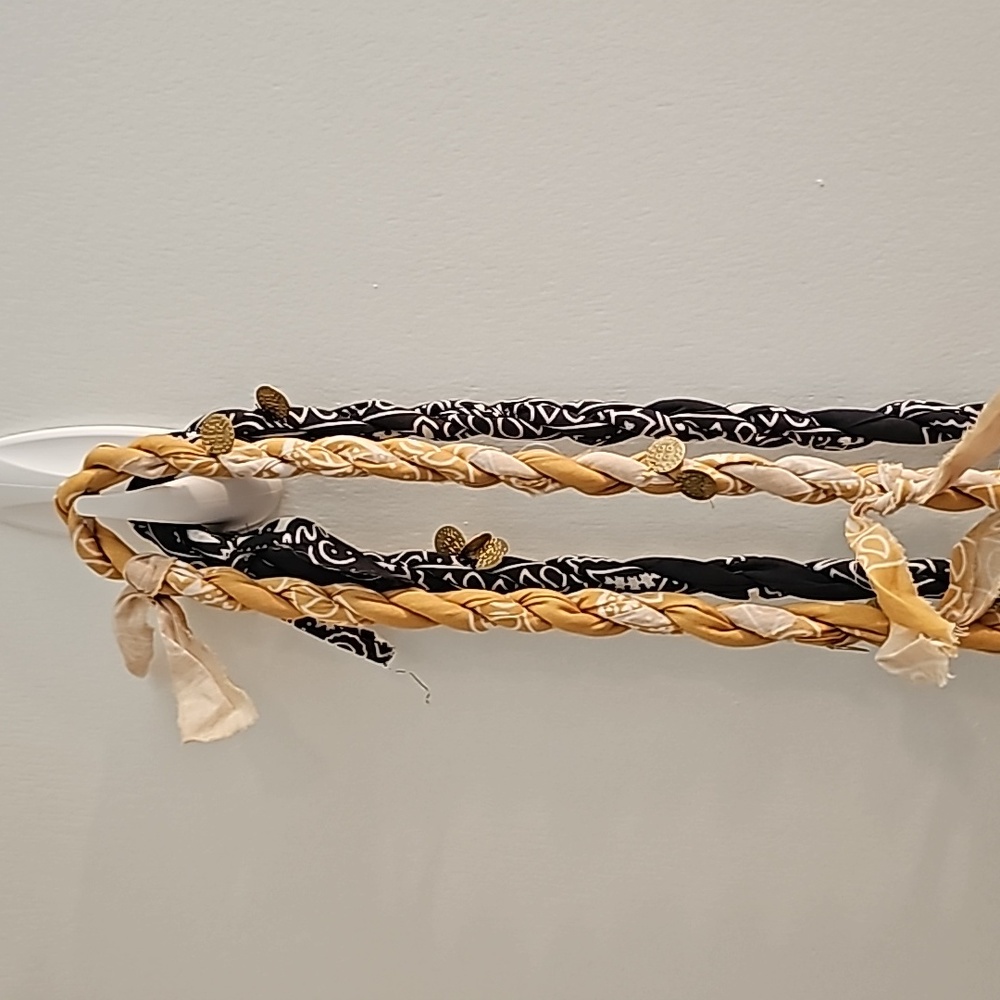 New Free People Movement-Bandana Twist (2) Blue and Yellow